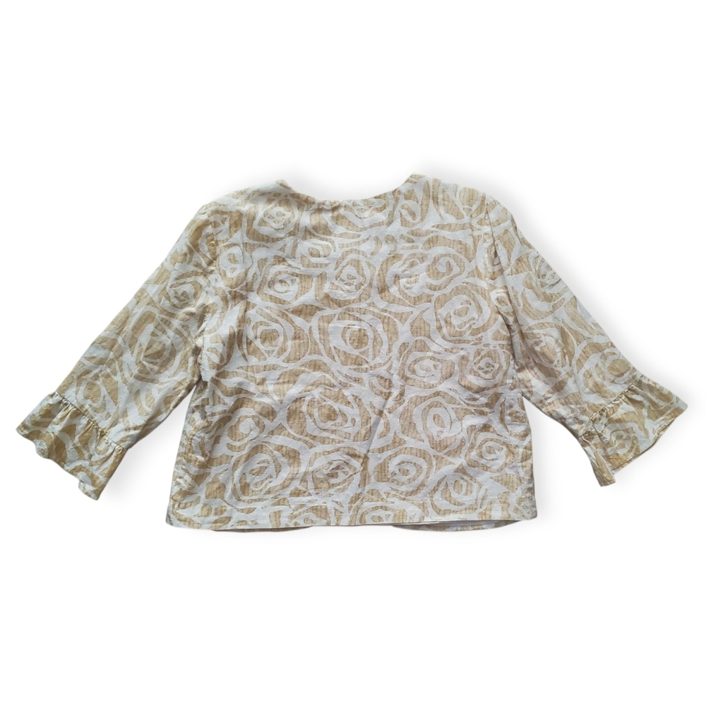 Ruby Rd. Cream Floral Jacket - Picture 2 of 3